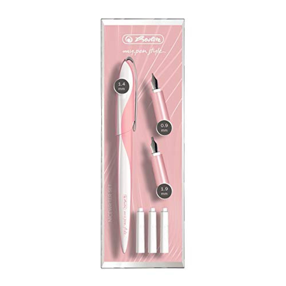 Herlitz 11360260 Calligraphy Nicewrite Set Stilografica Calligrafica My.Pen Con