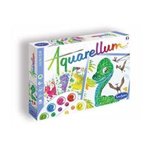 Sentosphère, Colore Aquarellum Junior-Dinosauri, 6511 (k2k)