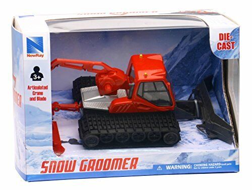 New-Ray S.R.L- 1:50 Die Cast Snow Groomer, Multicolore, 846092 (T0i)