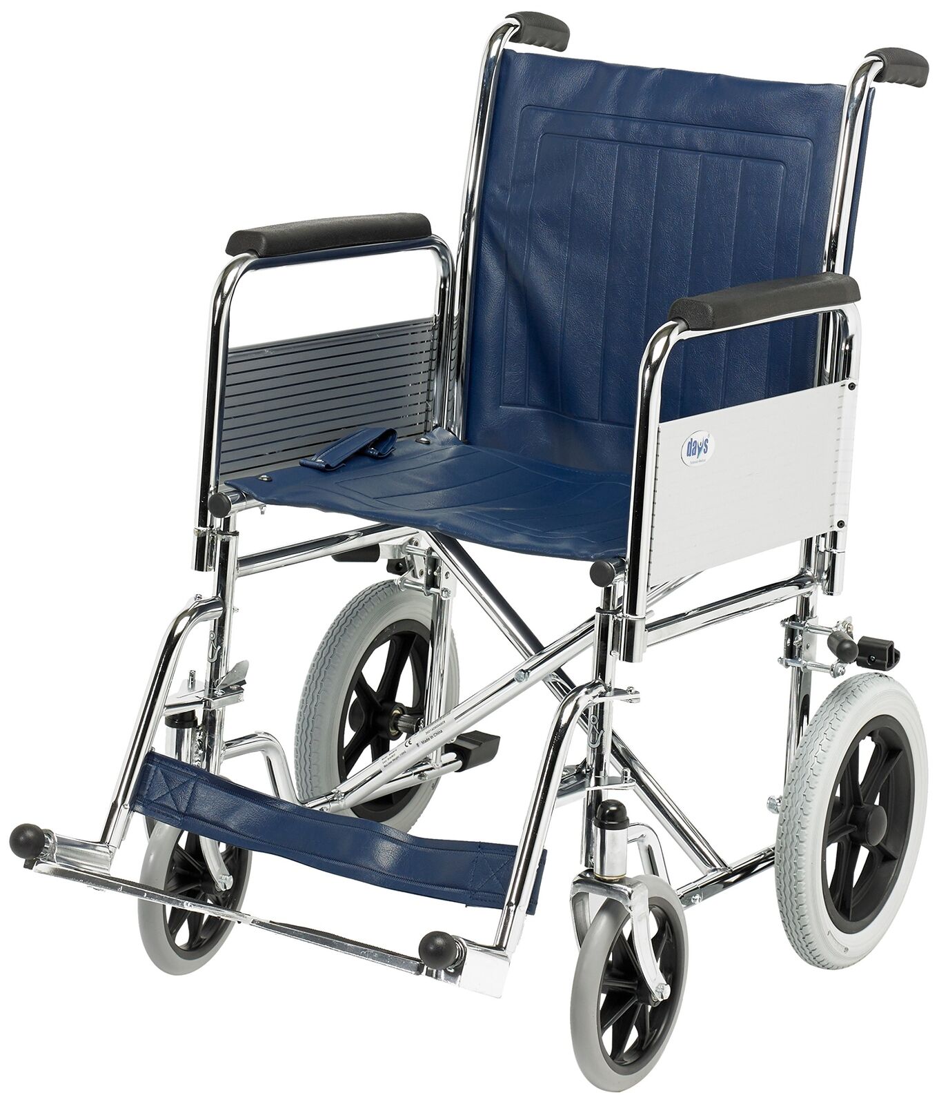 Days Transit Wheel Chair Staccabile Braccia E Poggiapiedi (Idoneo per Iva (X3z)