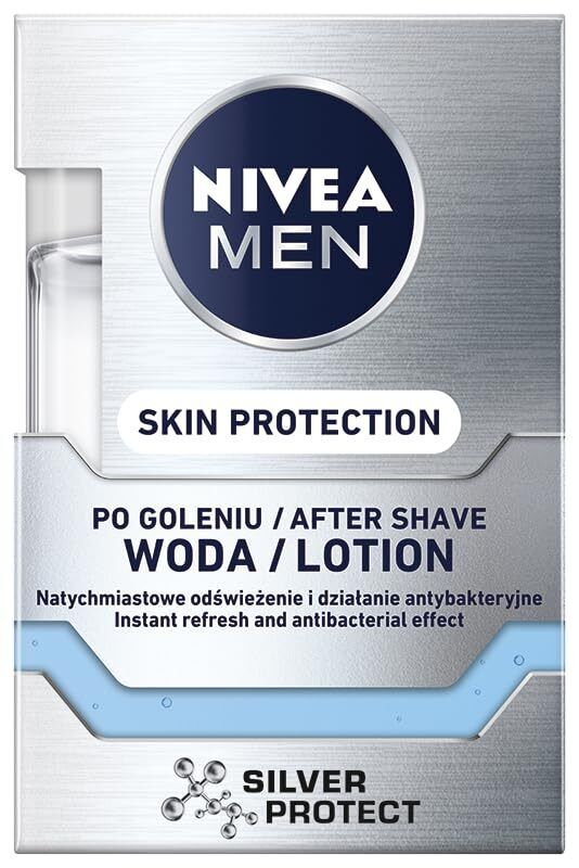 NIVEA MEN Silver Protect Acqua dopobarba, 100 ml (u1N)