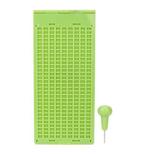 Braille di Scrittura Slate con Lo Stilo 9 Linee 30 Celle Braille di (L6P)