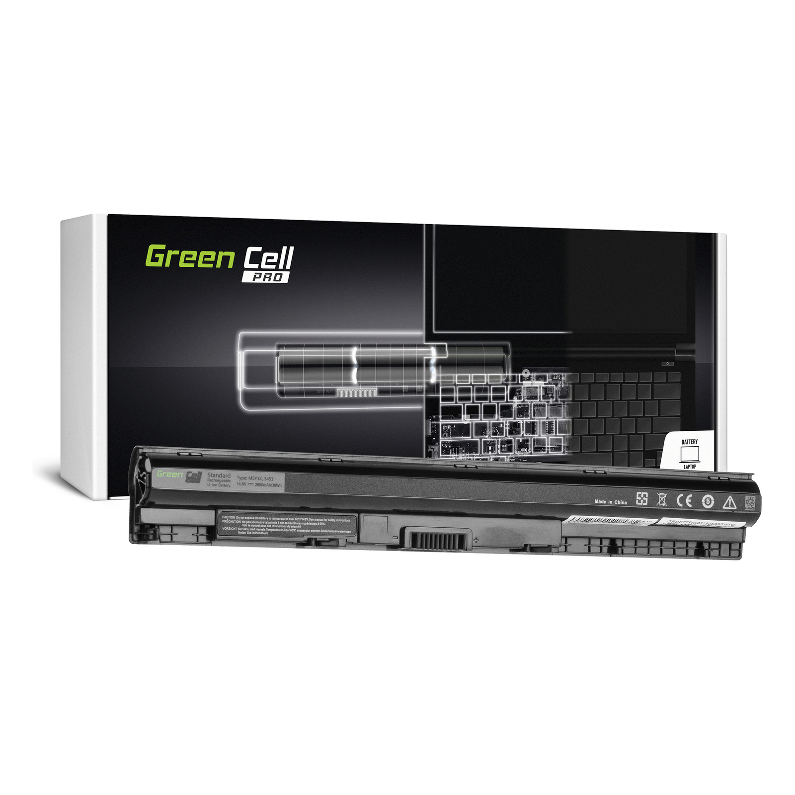 2600mAh Batteria per Dell Inspiron 15 3555 3558 5551 5552 5555 5558 5559 M5Y1K
