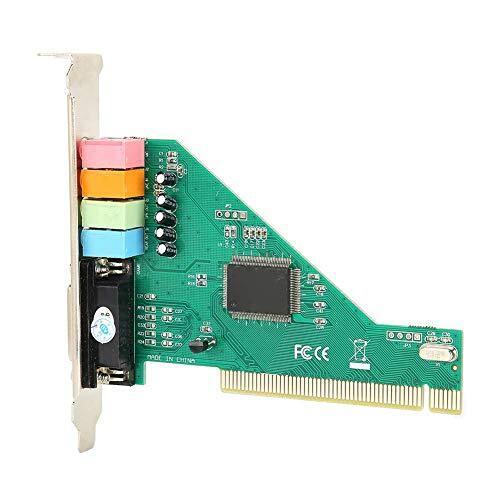 Scheda audio PCI, scheda audio interna canale 4.1 con disco ottico, (Z0u)