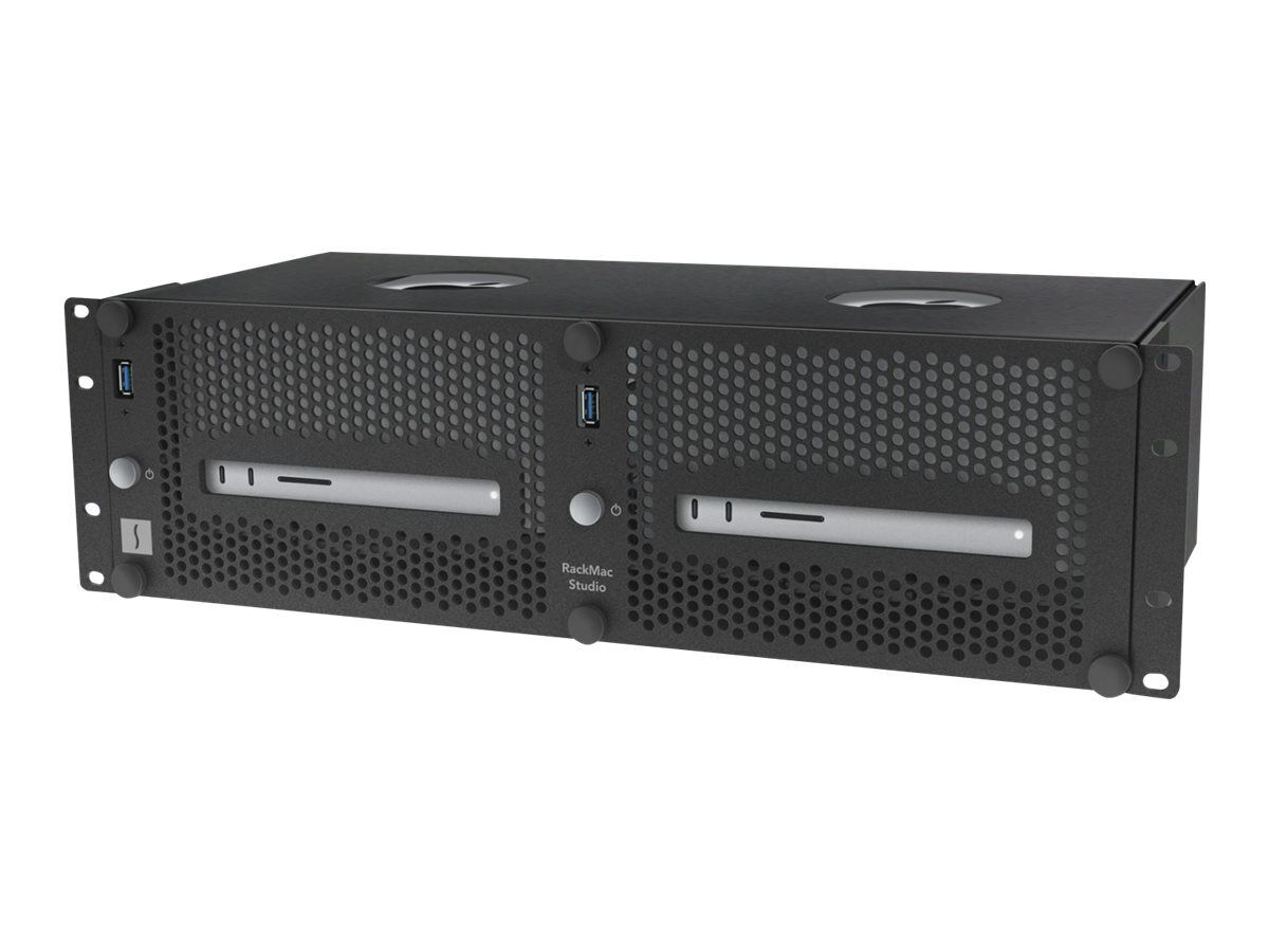 Sonnet RackMac Studio Rack mounting chassis 3U 19" for Apple RACK-STD-2X