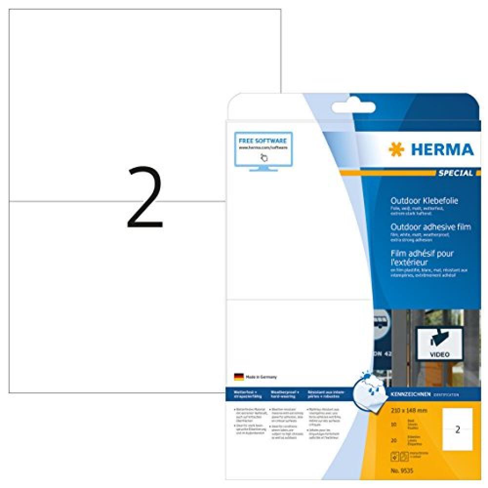 Herma 9535 self-adhesive label - NUOVO
