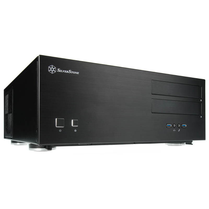 SilverStone Grandia GD08 Tower SSI EEB no power supply black USB/Audio SST-GD08B