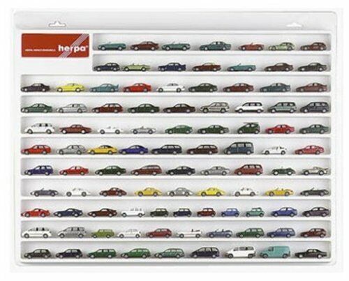 Herpa 029223-Vetrina, vetrina pensile per Auto e modellini di Aerei con (a9h)