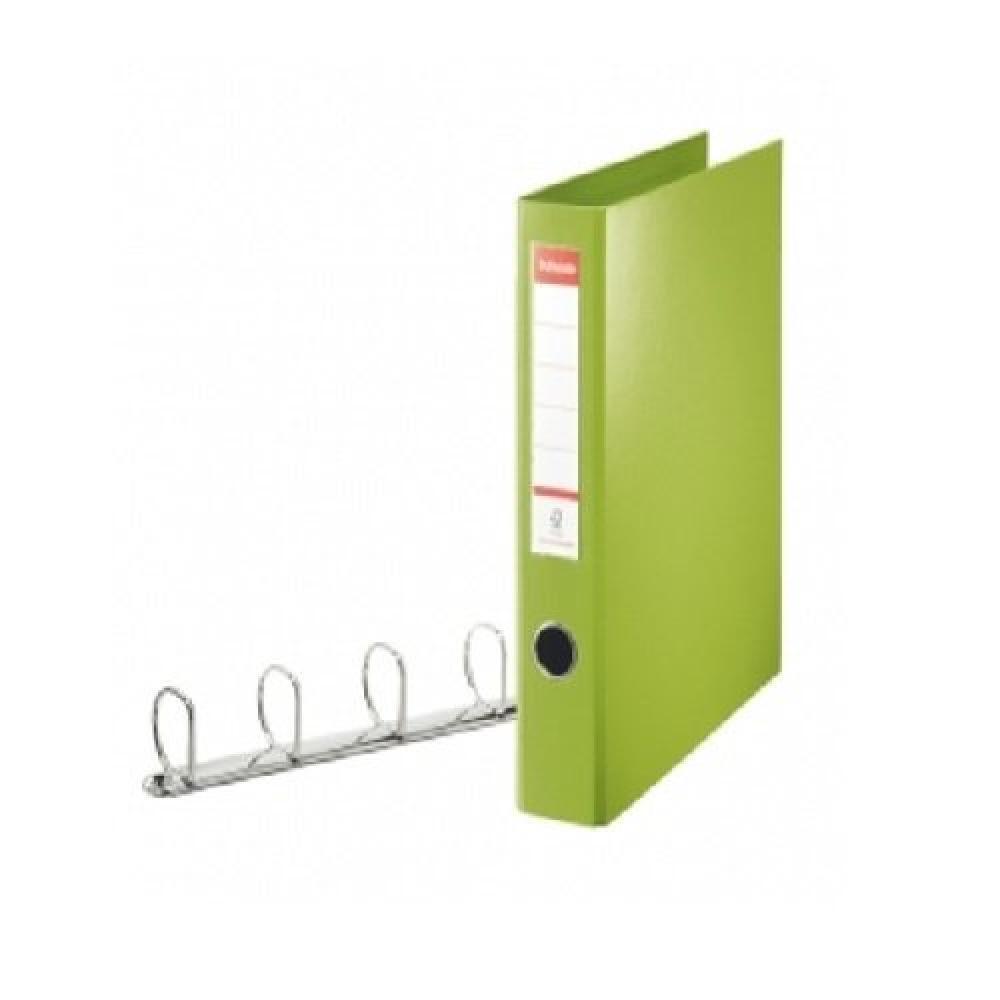 (TG. Dos 5,5 cm) Esselte Standard 4-Ring Binders - NUOVO