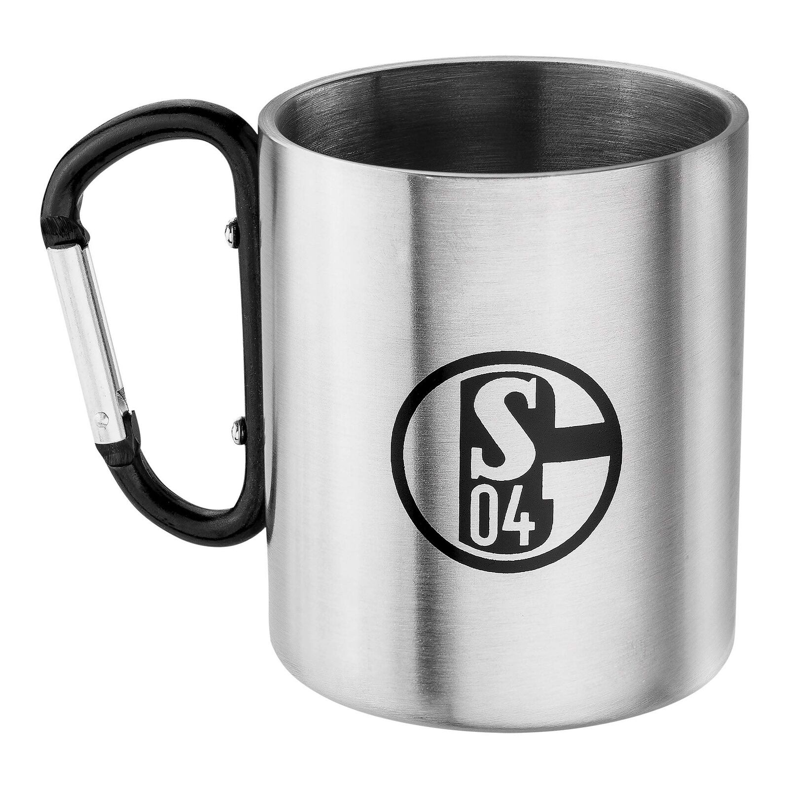 FC Schalke 04 Tazza/tazza da caffè con moschettone smaltato (H2w)