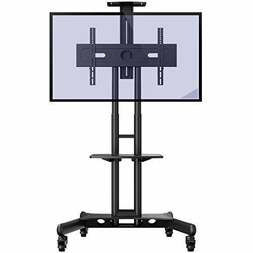 Invision Supporto TV da Pavimento con Ruote Carrello Staffa Porta Mobile (f3h)