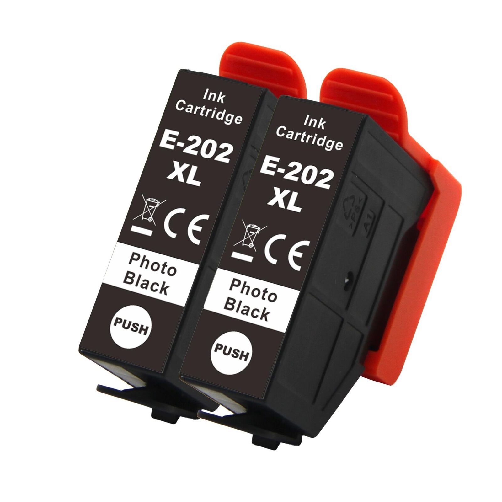 2 Foto Nero XL Cartucce d'inchiostro per Epson Expression Photo XP-6005, XP-6105