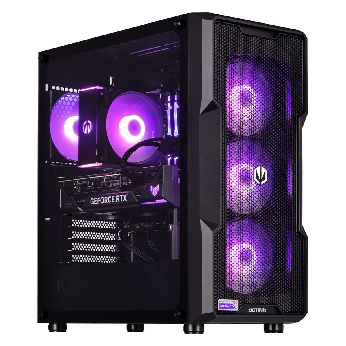 PC da Tavolo Actina KOMAAAGIP1377 AMD Ryzen 7 5800X3D 32 GB RAM 2 TB SSD AMD