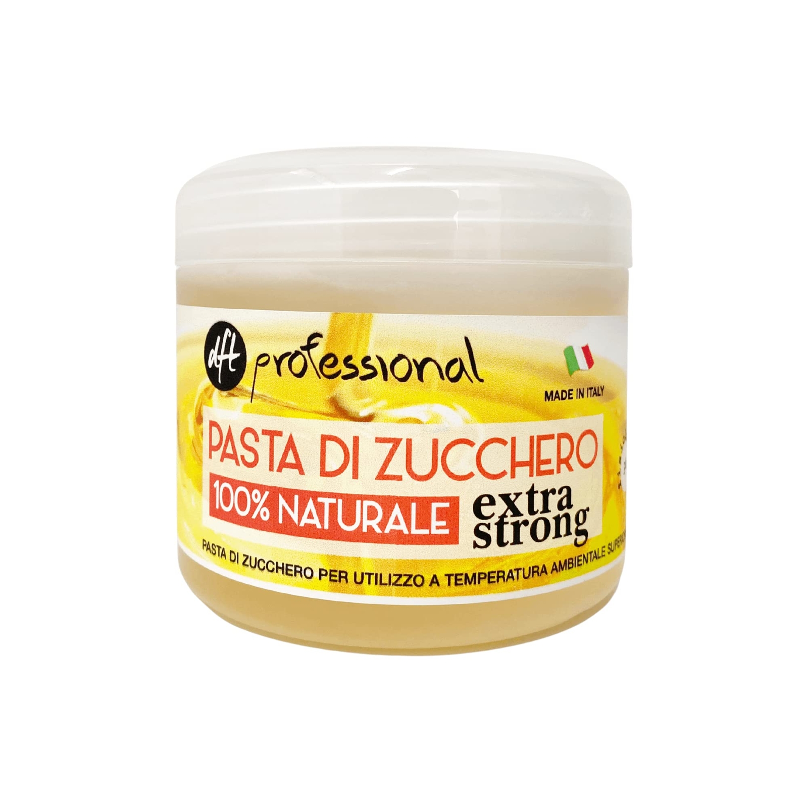 PASTA DI ZUCCHERO EXTRA STRONG DFT cera sugar wax araba depilazione (d6h)