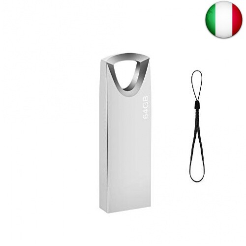 Chiavetta USB 64 GB, Mini Penna USB 64 Giga Impermeabile USB Key 64 GB Pen