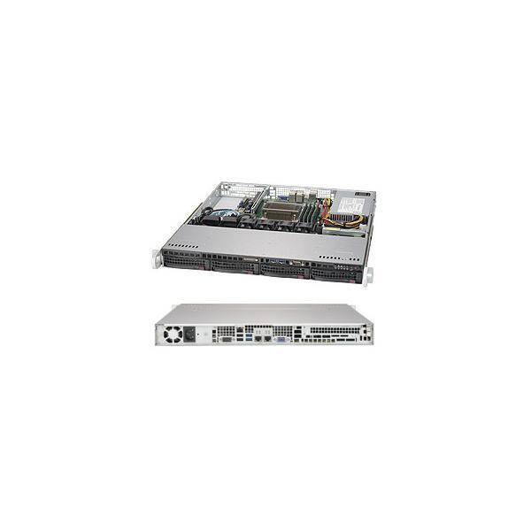 Supermicro SuperChassis 813MFTQC-350CB2 Supporto Nero 350 W