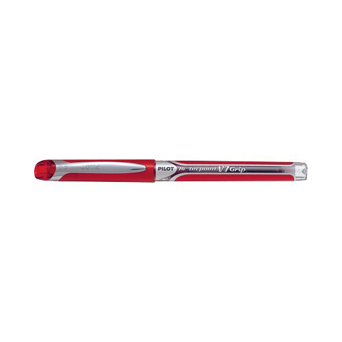 Penna Roller Hi-Techpoint V7 Grip Pilot - 0,7 mm - 006737 (Rosso)