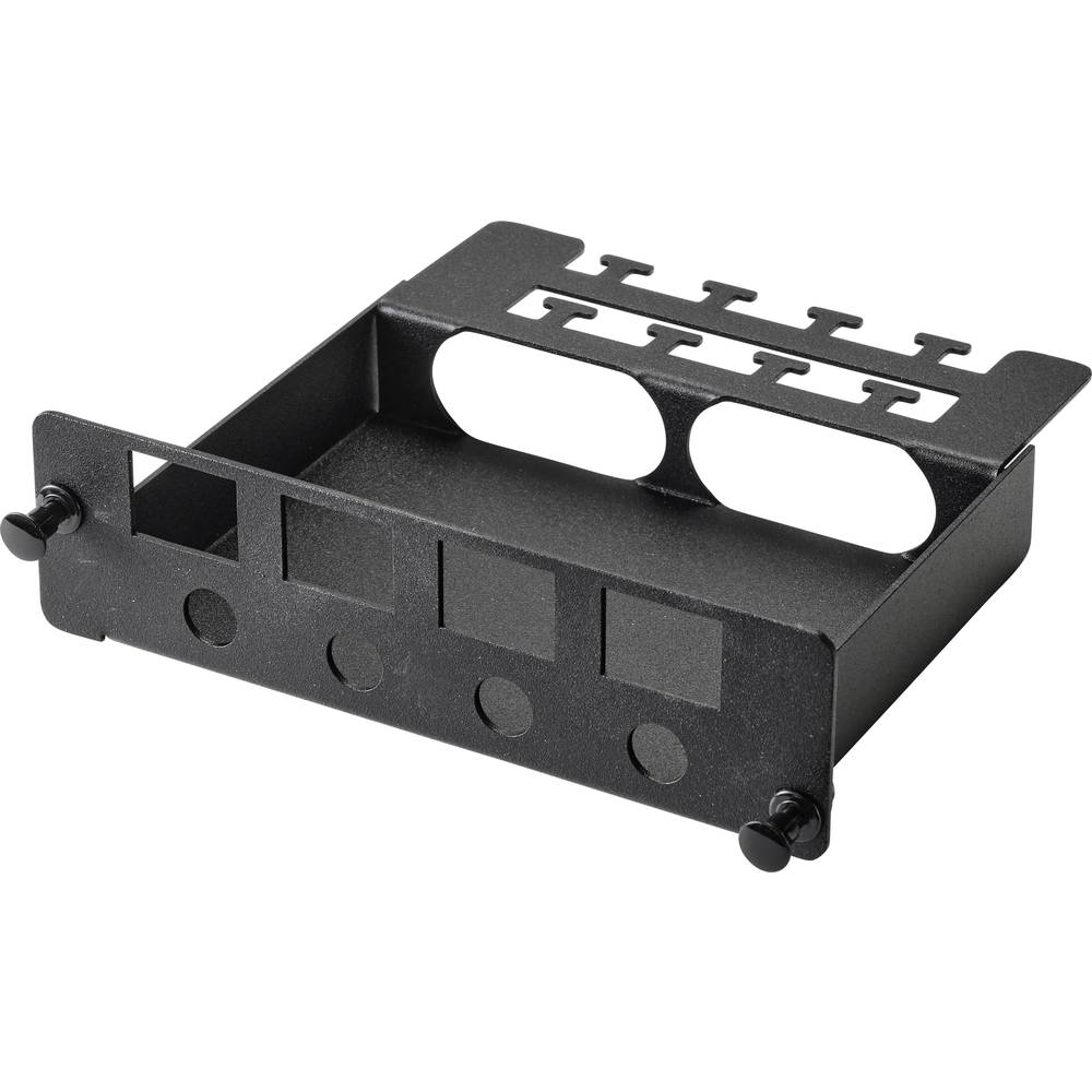 Renkforce 4 Porte Patch panel 4 Port RJ45 Keystone + 4 Port SMA Koaxial Frame