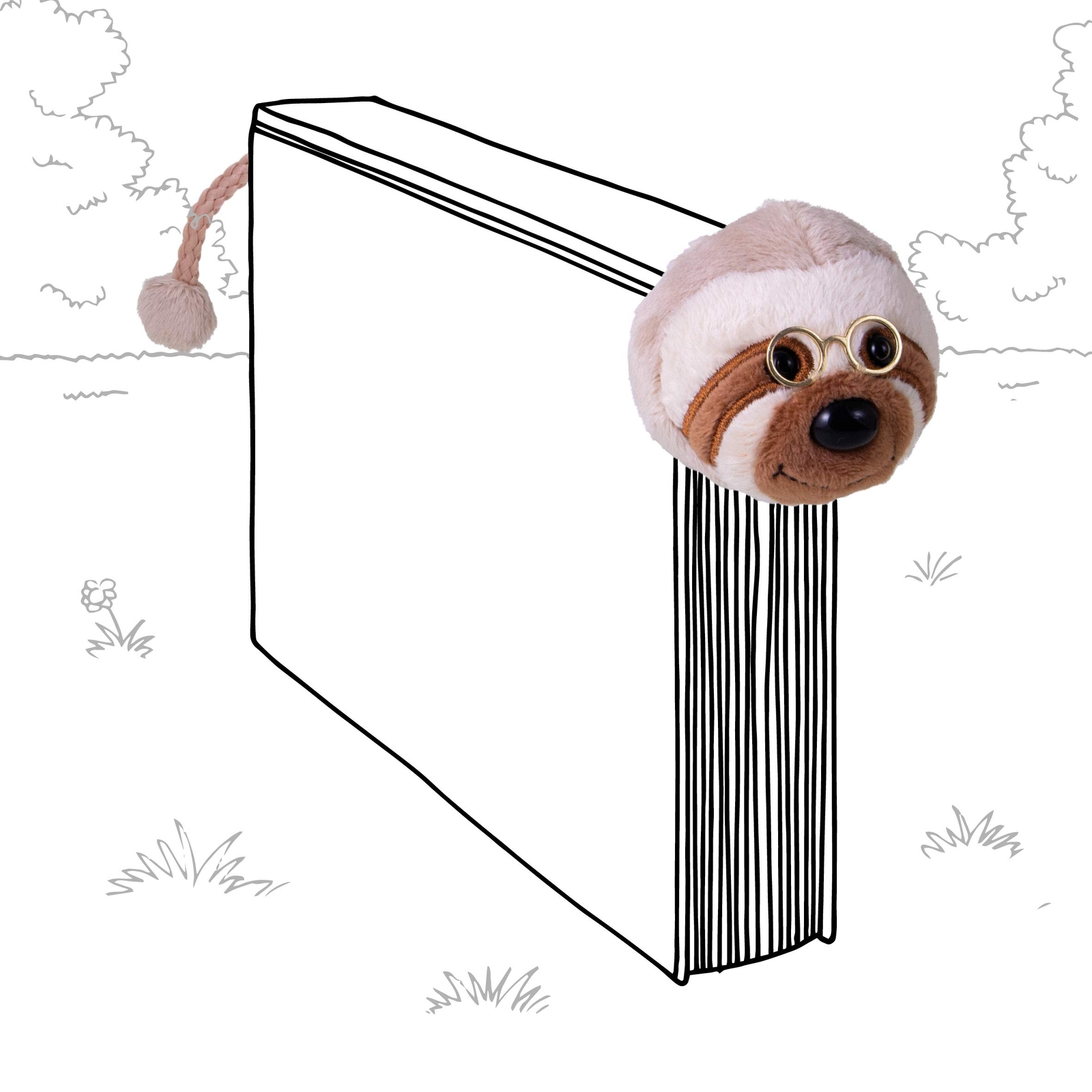IF Book-Tails Bookmark - Sloth