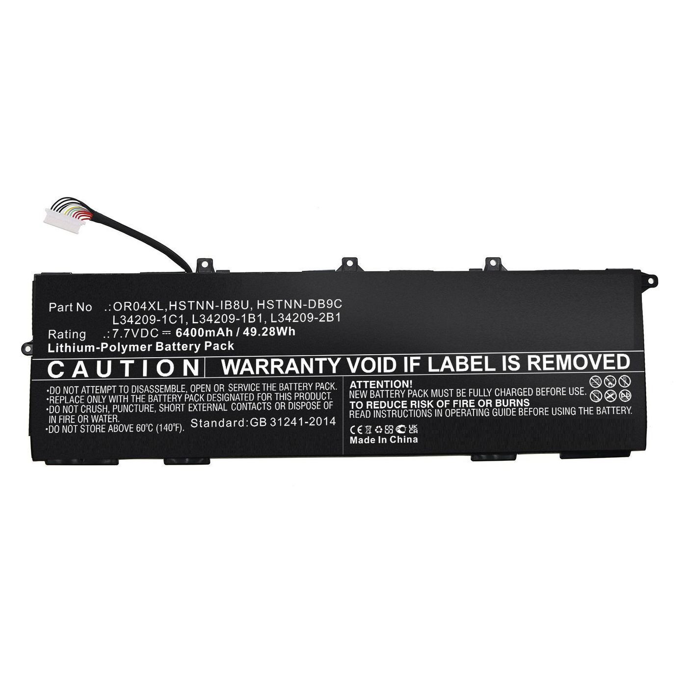 Battery for HP Notebook,