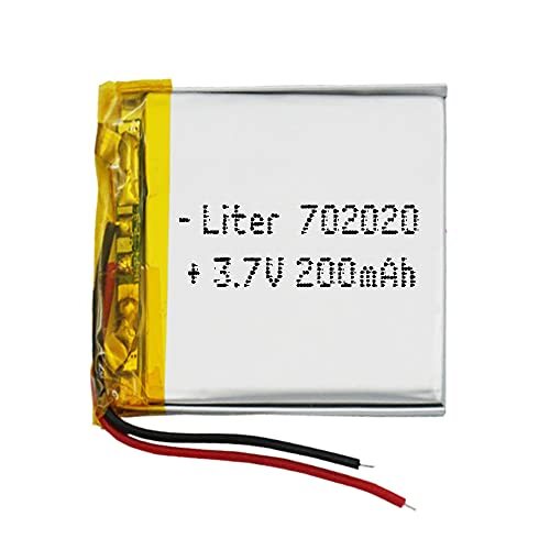 Batteria 702020 LiPo 3.7V 200mAh 0.75Wh 1S 5C Liter Energy Battery per (H7l)