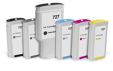 Ciano Compatible  Hp T1500,T2500,T920,T930-130Ml #727