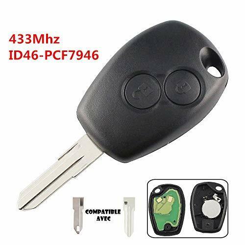 Pro Plip Chiave completa con elettronica da programmare PLIP Dacia Logan (C9p)