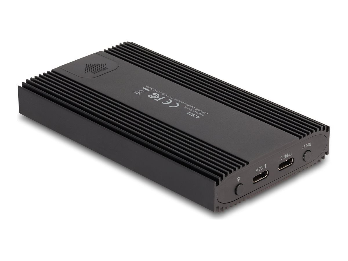 Delock Storage enclosure M.2 M.2 NVMe Card / PCIe (NVMe) RAID RAID 0, 42022