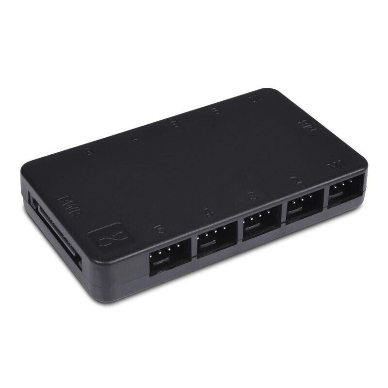 Alphacool Core 10x 4-Pin PWM Splitter black Fan control Fan control 25667