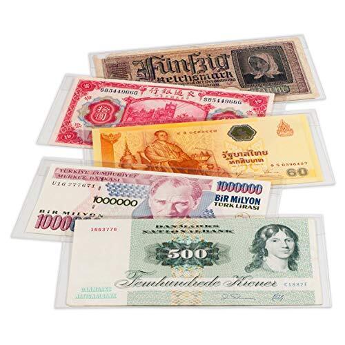 Leuchtturm 341221 Banknote-Sheets, Basic, 176 x 90 mm (e8A)