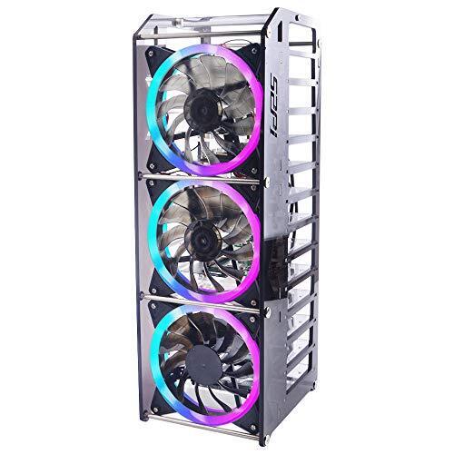 GeeekPi Raspberry Pi Cluster Custodia, Raspberry Pi Rack Custodia (B3e)