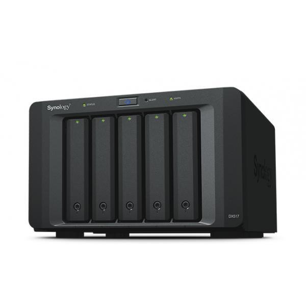 Synology DX517 array di dischi 40 TB (Synology DX517/40TB N300 5 Bay Desktop)