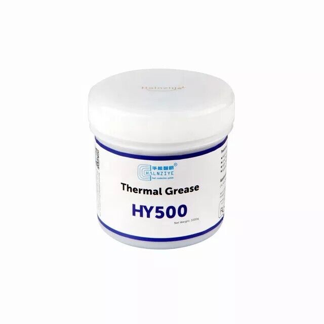 Pasta Termocondutiva Halnziye HY500 150g Grigio grasso termico CPU GPU LED