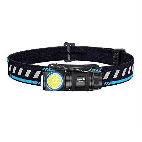 TrustFire - Lampada frontale a LED, ricaricabile, 1000 lumen, MC12, (U6h)