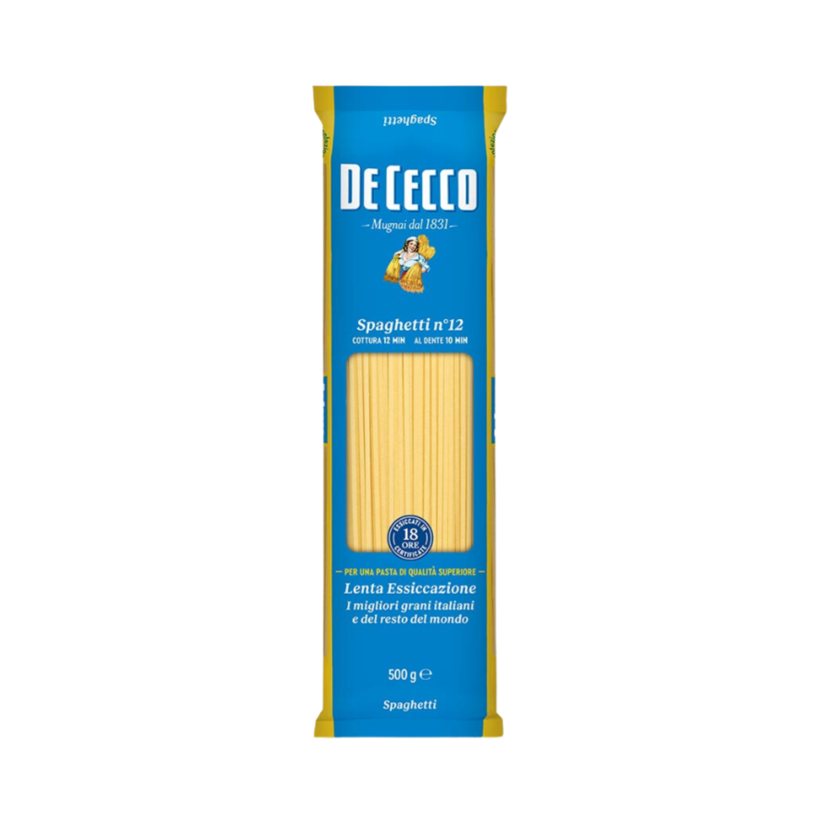 Pasta De Cecco Spaghetti  N 12 500 gr Semola di grano duro