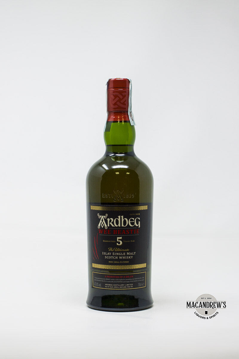 Scotch Whisky ARDBEG Wee Beastie 5yo con Box