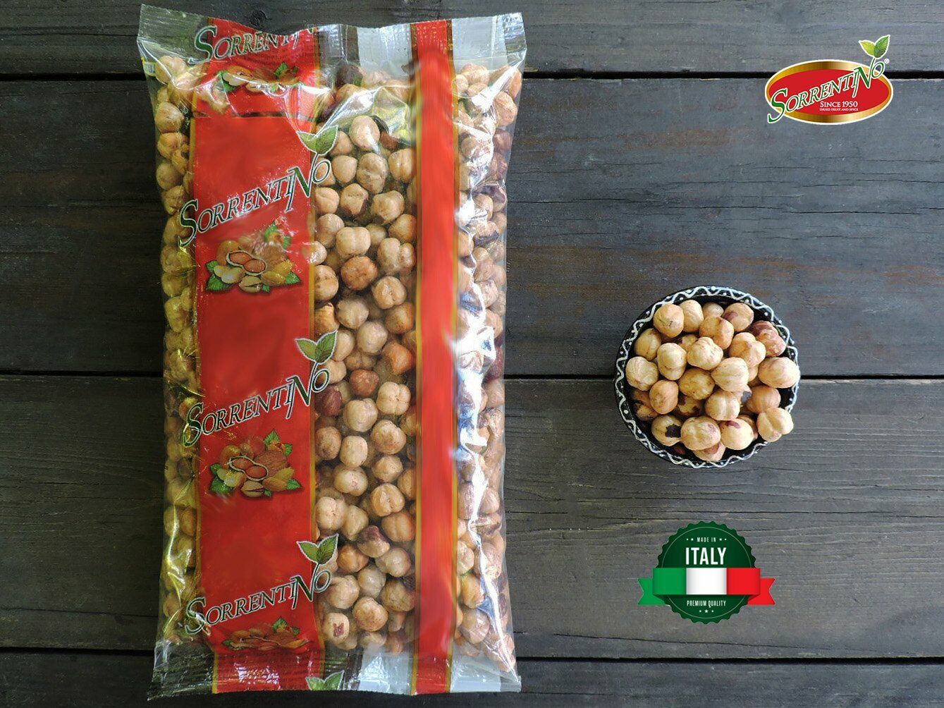 NOCCIOLE SGUSCIATE TOSTATE DI GIFFONI 1kg