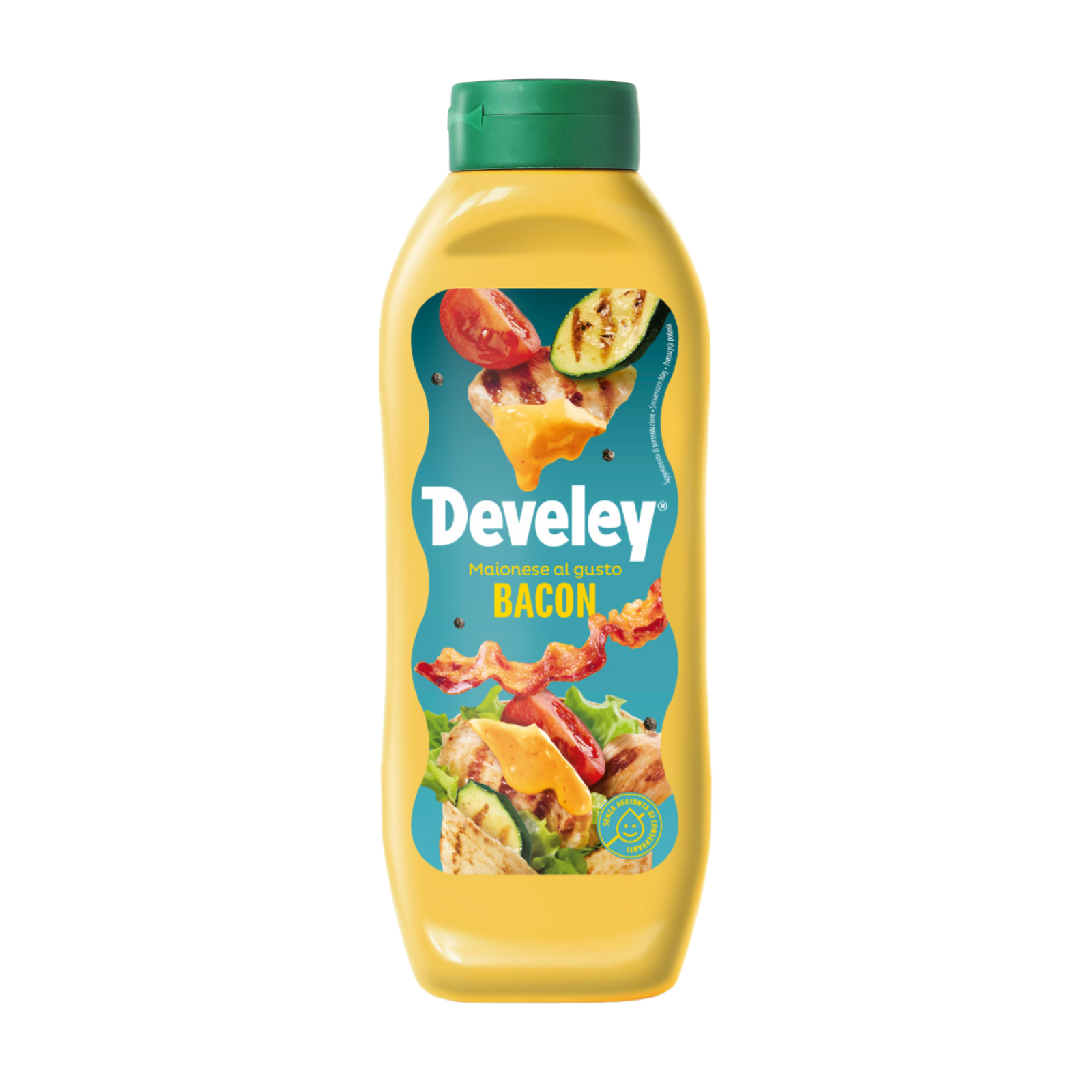 Salsa Maionese al Bacon Develey Maionese Bottiglia Squeeze 875 ml