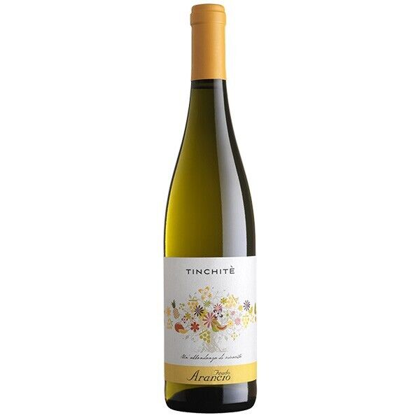 1 Bottiglia Vino Bianco Tinchitè Grillo Sicilia DOC 2022 Cantina Feudo Arancio