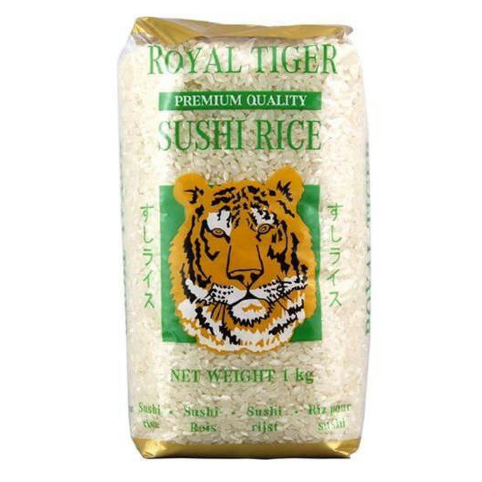 RISO ROYAL TIGER SUSHI RICE BUSTA DA 1 KG PRIMO CEREALI RISOTTI FRESCO