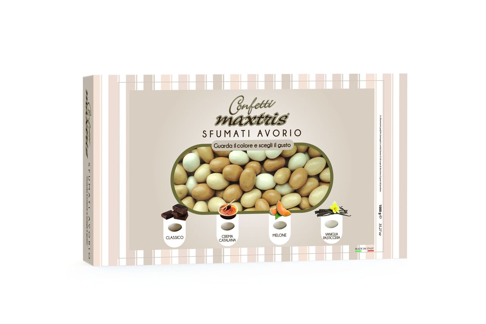 Confetti Sfumati Avorio 1kg Maxtris senza glutine