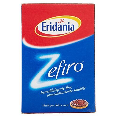 Eridania Zefiro Zucchero Extrafine Bianco da 1kg - Ideale per Dolci e Torte