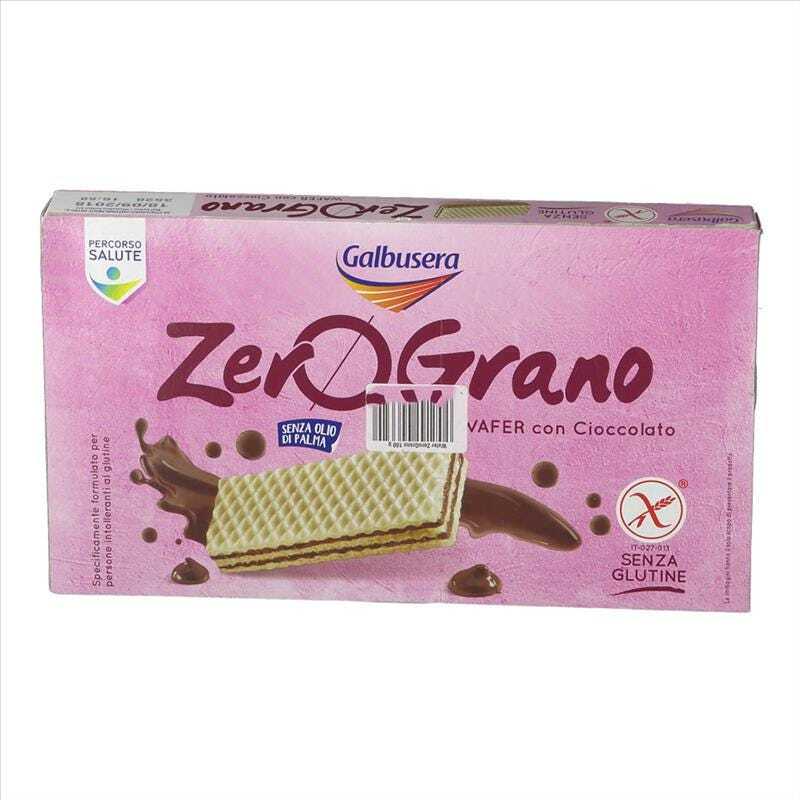 Galbusera Zerograno Wafer Con Cioccolato 4 Porzioni