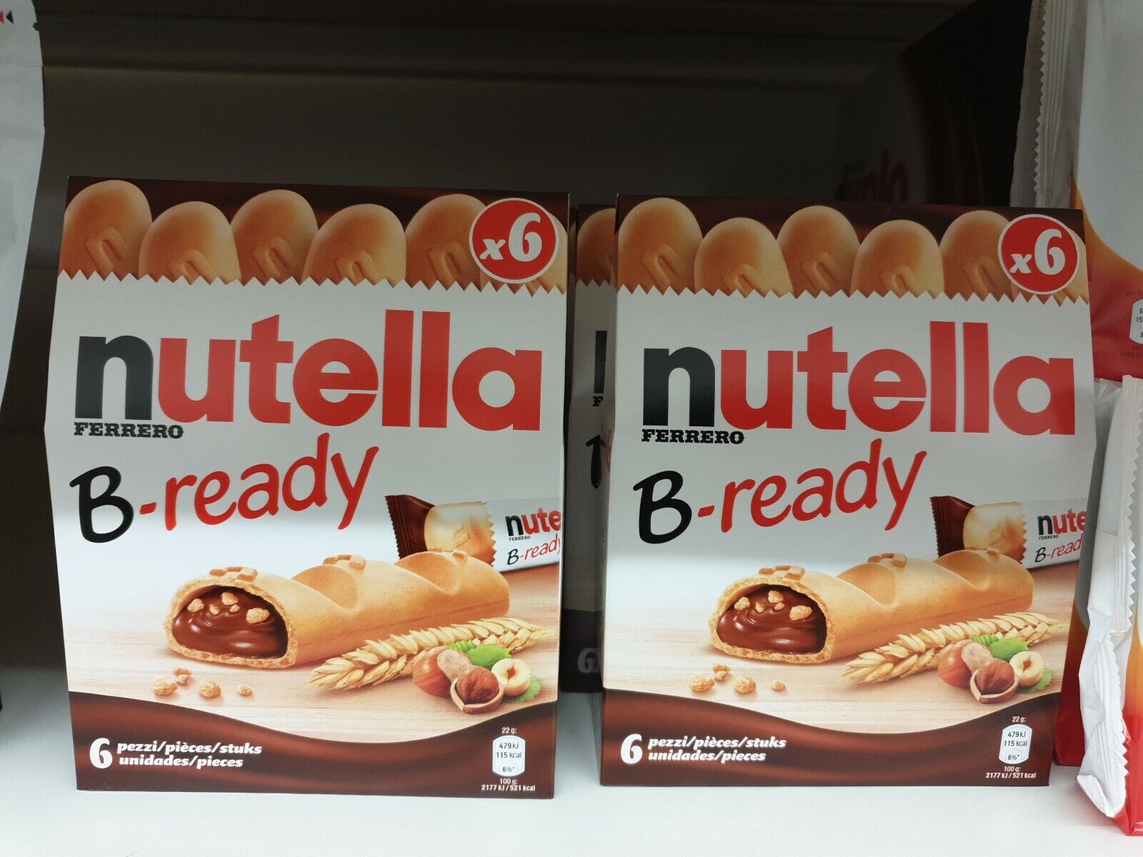 NUTELLA B-READY 8 PEZZI