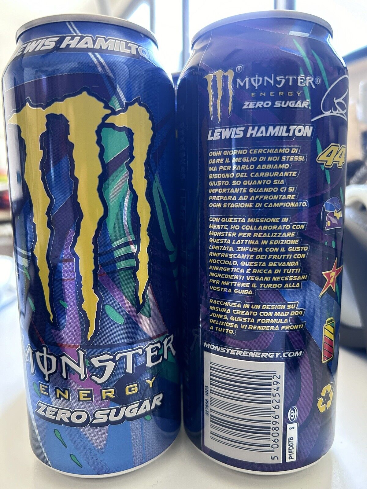 Monster Energy Lewis Hamilton Zero Zuccheri  Lattina da 500 ml
