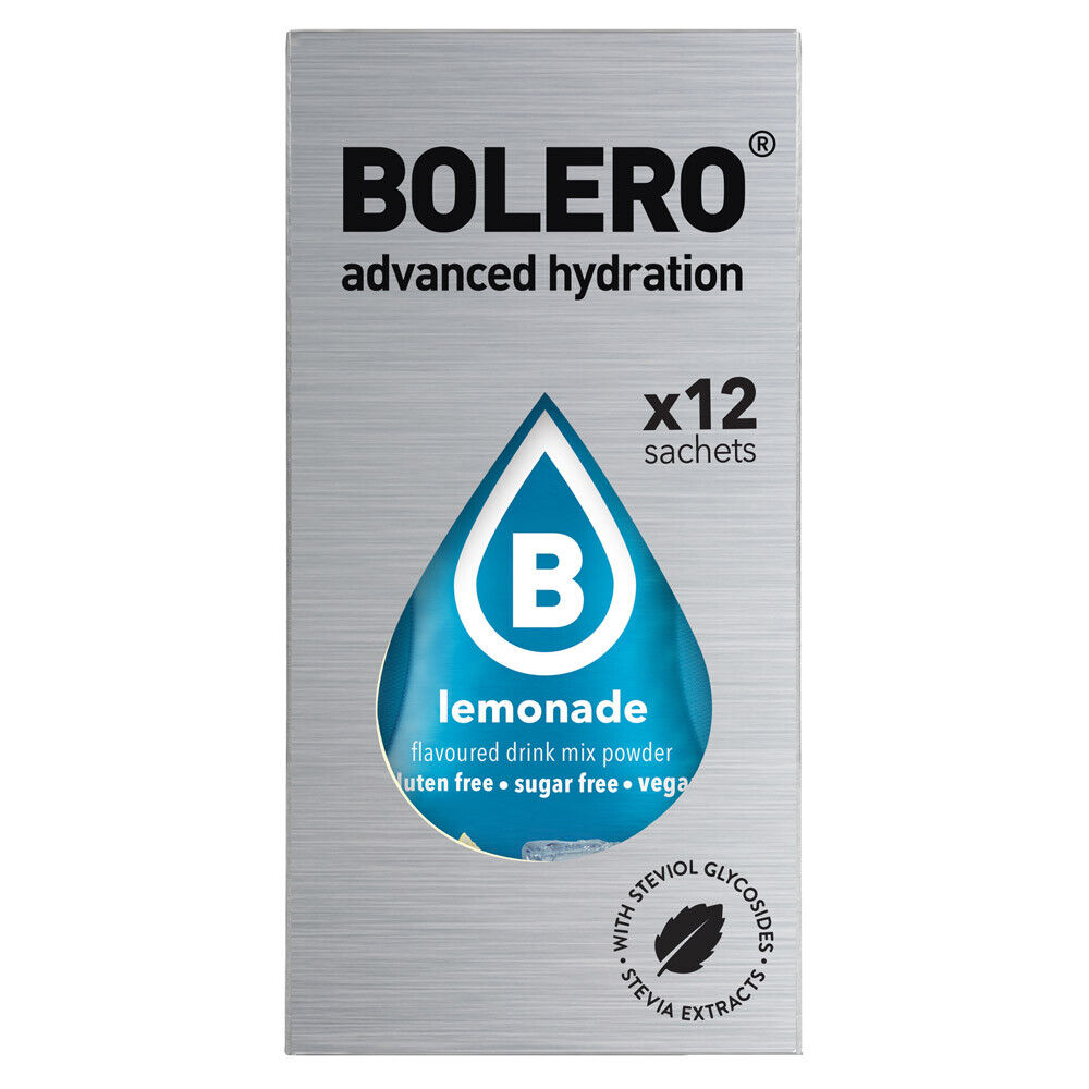 BOLERO Drinks - bevanda alla stevia 12 sticks da 3g - LEMONADE