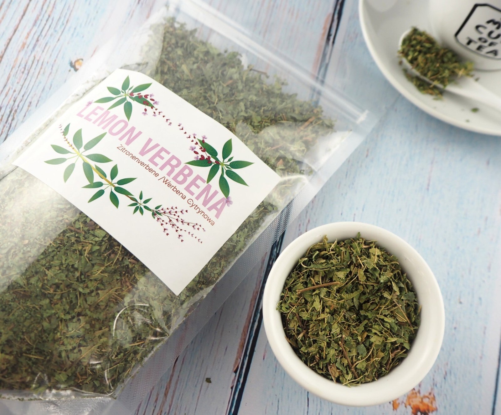 Verbena al limone, Tè alla verbena al limone, Verbena, Lippia citriodora 400g