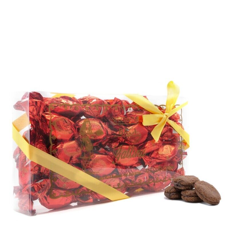 "Baci Gallina" baci di dama al cioccolato - scatola regalo 900gr