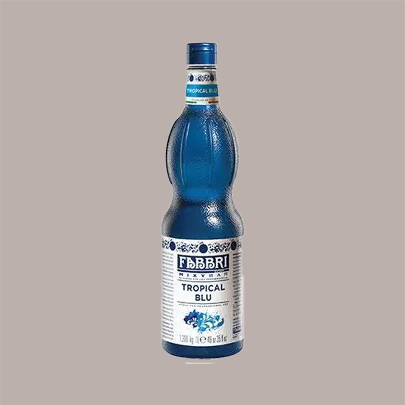 SCIROPPO TROPICAL BLU MIXBAR FABBRI 1905 1.3 KG 1 LT USO PROFESS.