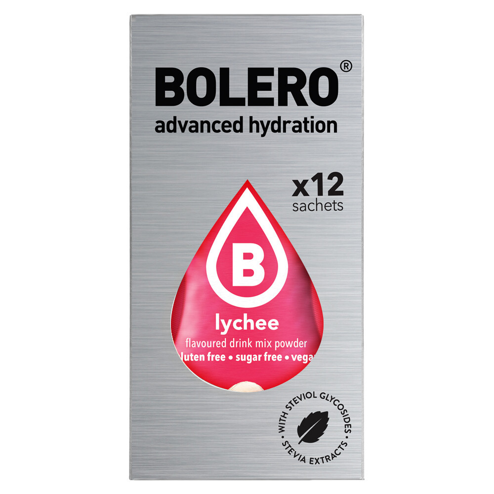 BOLERO Drinks - 12 sticks da 3g - LYCHEE (bevanda solubile)